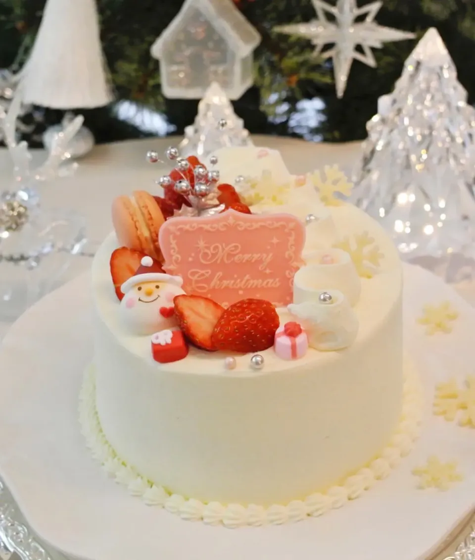 クリスマスケーキ2019🎄|あゆ❁︎ (@ayuko_pearlwhite)さん