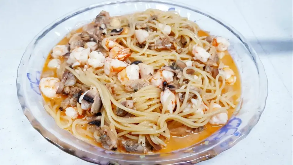 seafood pasta|steven z.y.さん