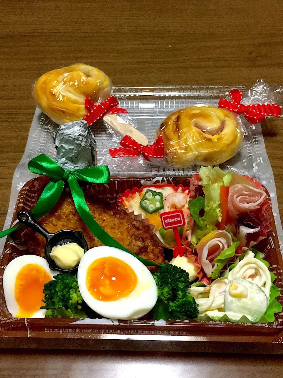 Snapdishの料理写真:Christmas lunch BOX|かおりさん