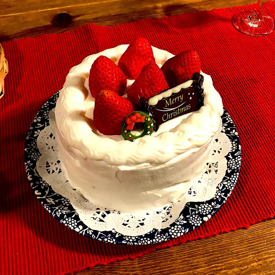 Snapdishの料理写真:クリスマスケーキ 🎂🎄🎅|sato*さん