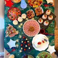 Snapdishの料理写真:クリスマスパーティ|さおりんさん