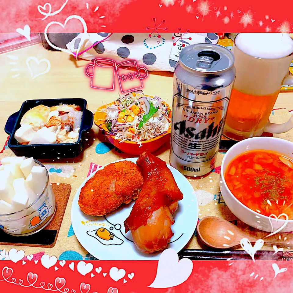 １２／２５ ｗｅｄ 晩ごはん🍴＊○°|rinaronarさん