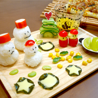 クリスマスプレート〜離乳食完了期〜