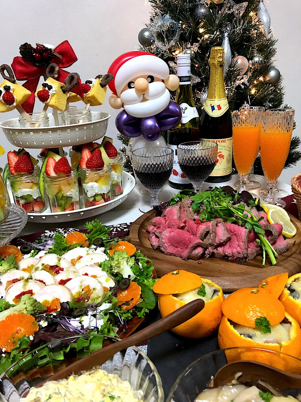 Snapdishの料理写真:おうちクリスマスパーティー🎉|あつみんさん