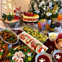 おうちクリスマスメニュー🎄