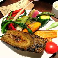 銀座・俺のイタリアンjazzのこだわり野菜のいろいろ調理