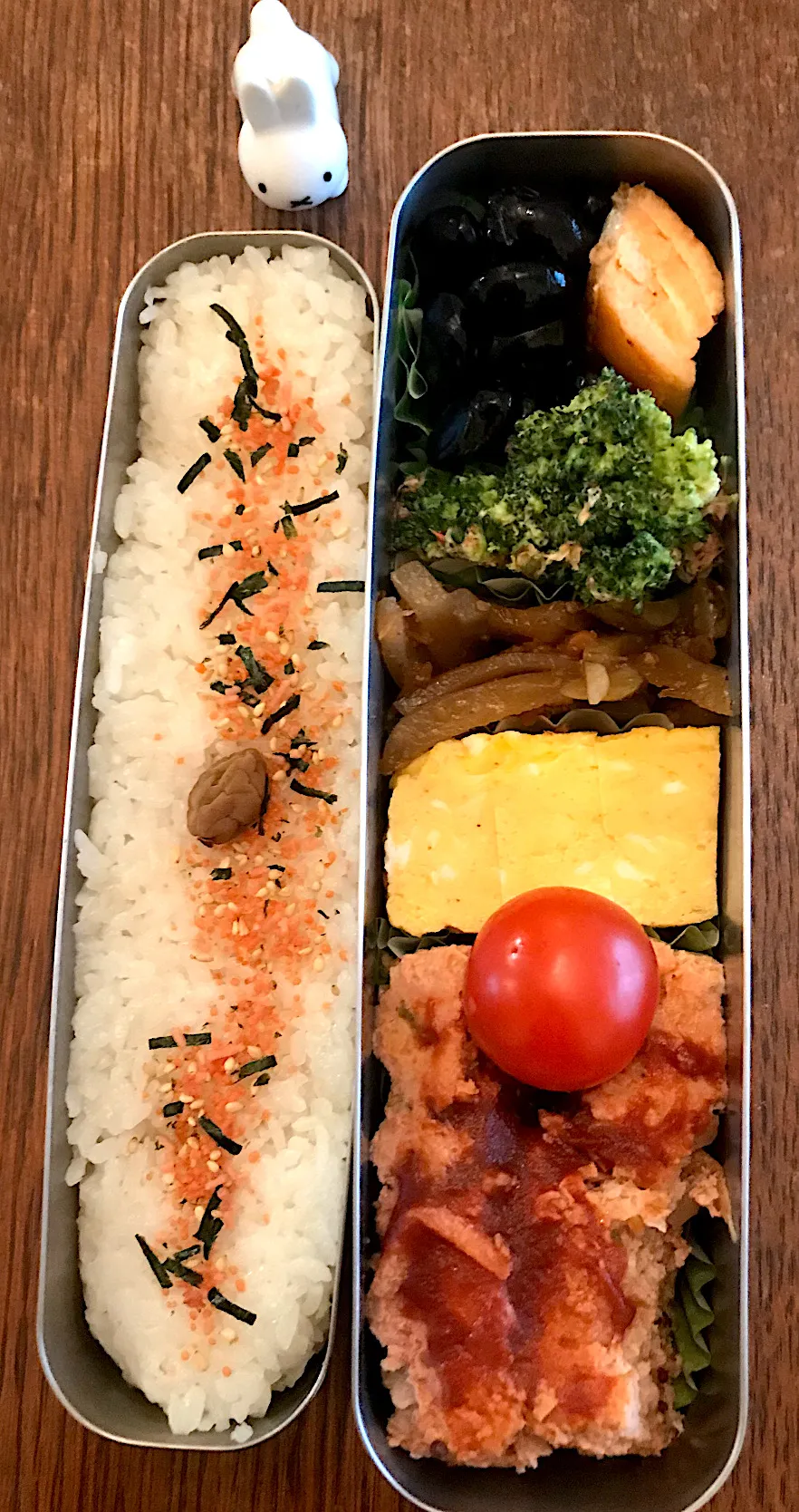 ランチ #お弁当  #サーモス  #ミートローフ  #お弁当記録|小松菜さん