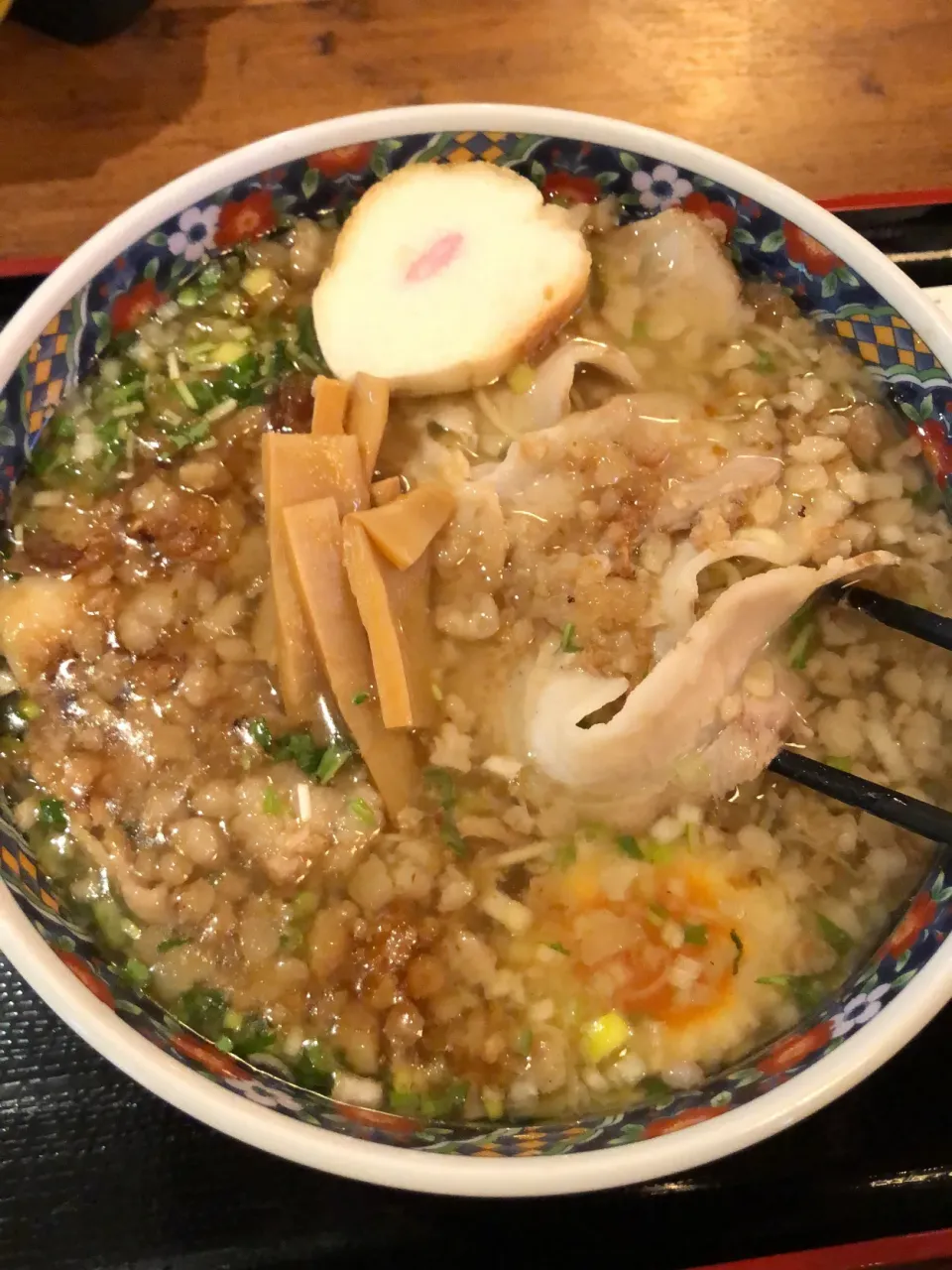 Snapdishの料理写真:あじさい　背脂塩チャーシュー|rockiさん