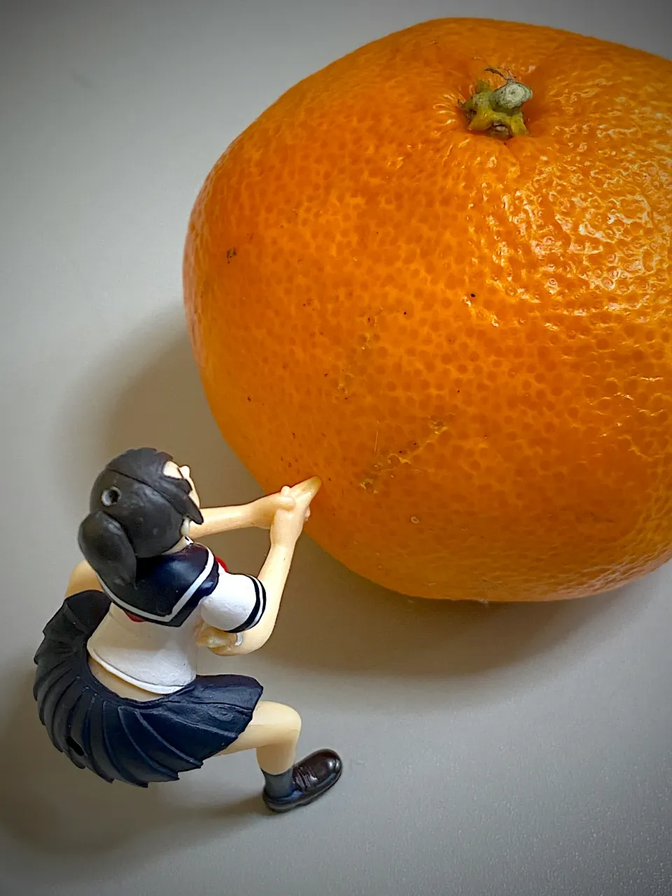 カンチョーされるミカン🍊|にゃあ（芸名）さん