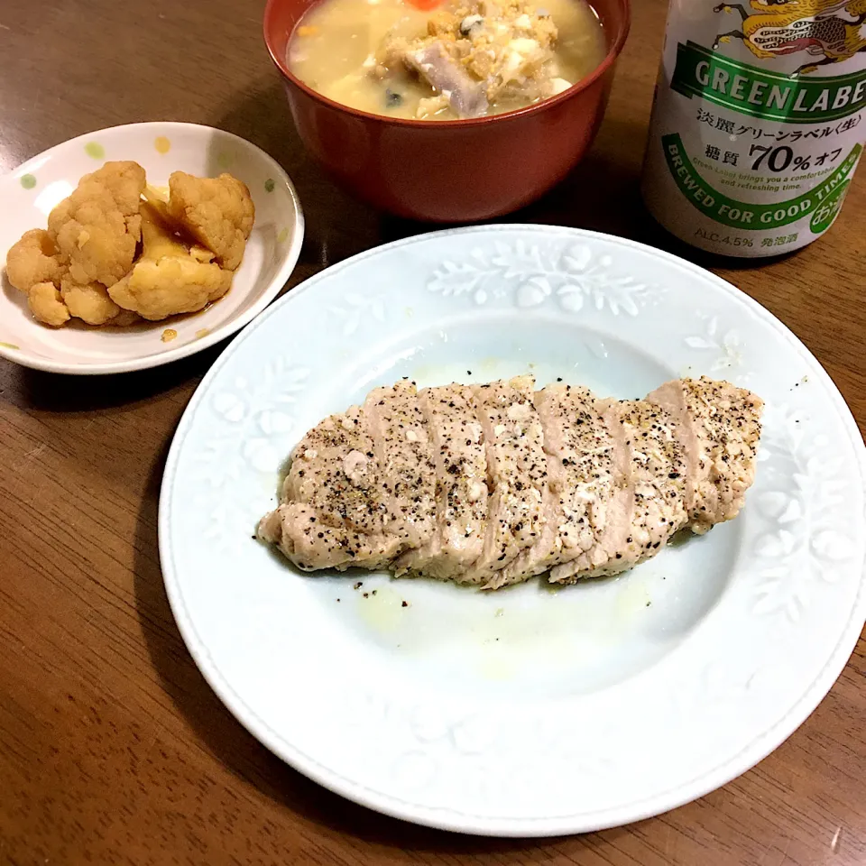 お一人様5日目〜昨日のおつまみご飯🍺|あっつさん