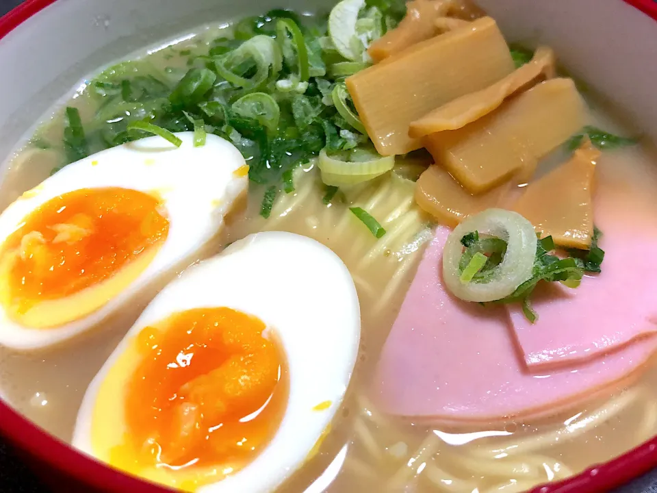 煮卵作ったのでラーメン|りりんさん