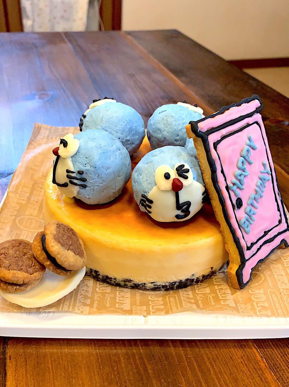 ドラえもんチーズケーキ