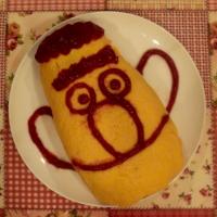 セサミストリート❤️バートオムライス🍳