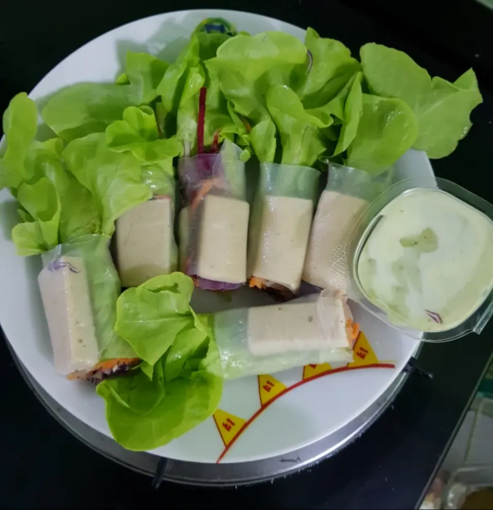 salad rolls|patcookingfeverパットさん