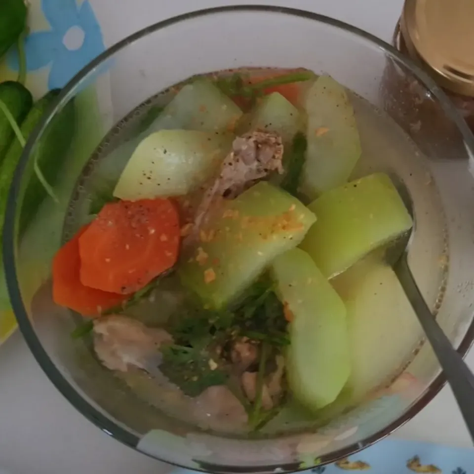 winter melon soup with chicken|patcookingfeverパットさん