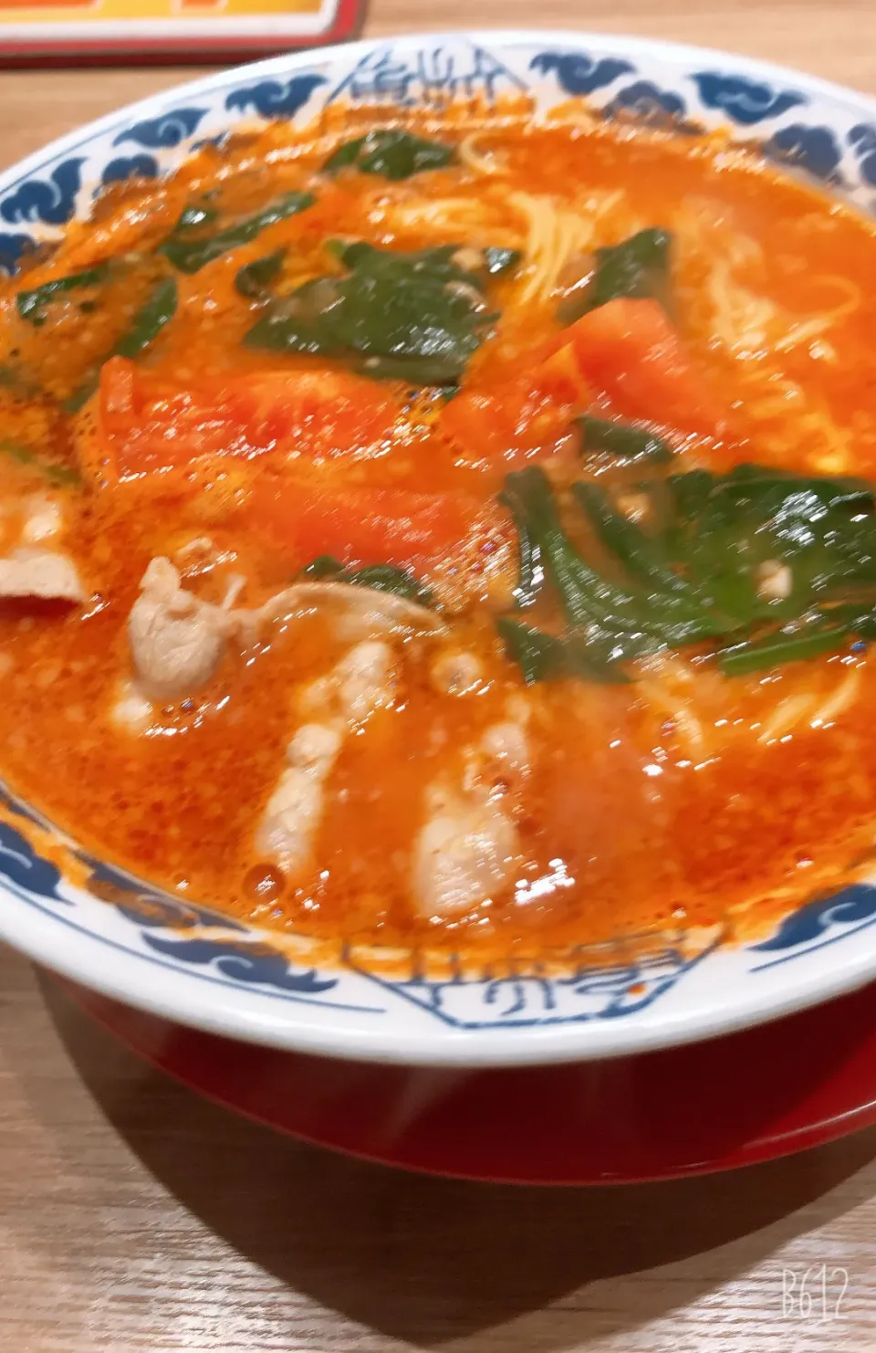 亀王のトマト🍅ラーメン🍜|yukiさん