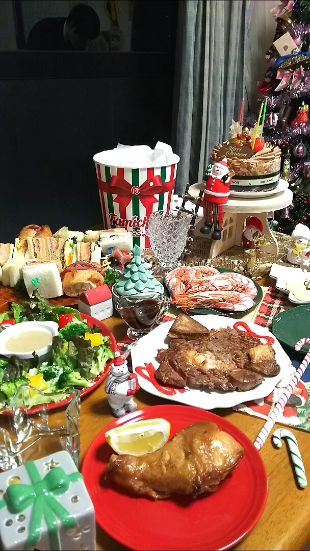 クリスマスパーティー料理🎄|とししいたけさん