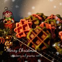 クリスマスワッフル