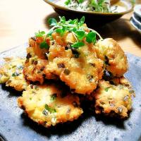 豆腐の落とし揚げ