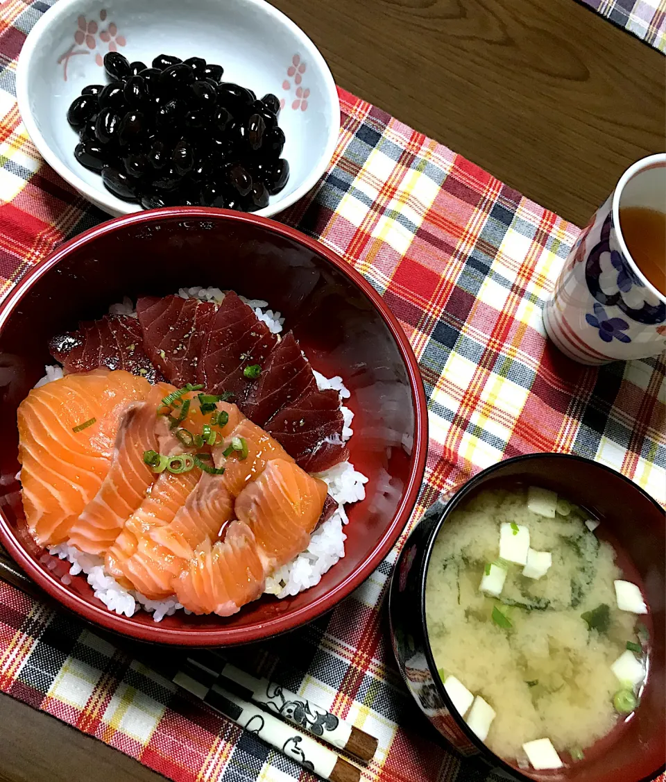 マグロサーモン丼|Emiさん