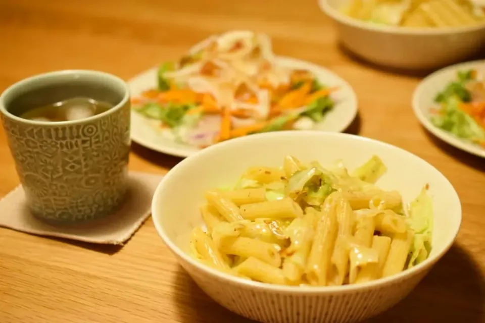 キャベチョビペンネ|うにんぱすさん