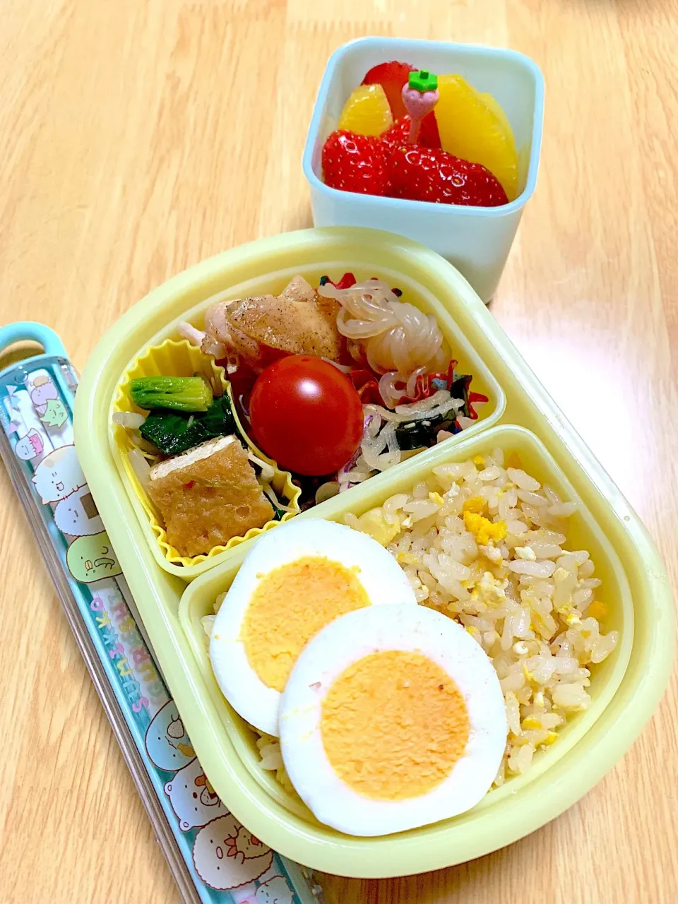 Snapdishの料理写真:19.12.27⭐︎チビちゃん弁当|ニャオさん