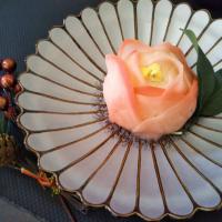 花開く大きな手まり寿司