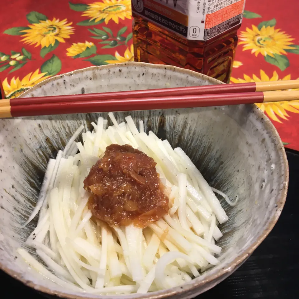 大根のうめおかか|通風じいさんと糖尿ばあさんの食卓さん