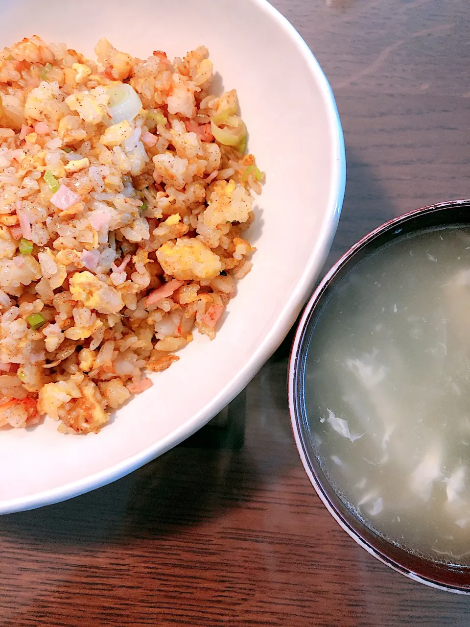 チャーハンと中華スープ|taka-chanさん