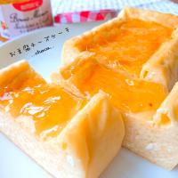 バニラアイスと絹豆腐で！
簡単！なめらか！チーズケーキ♡