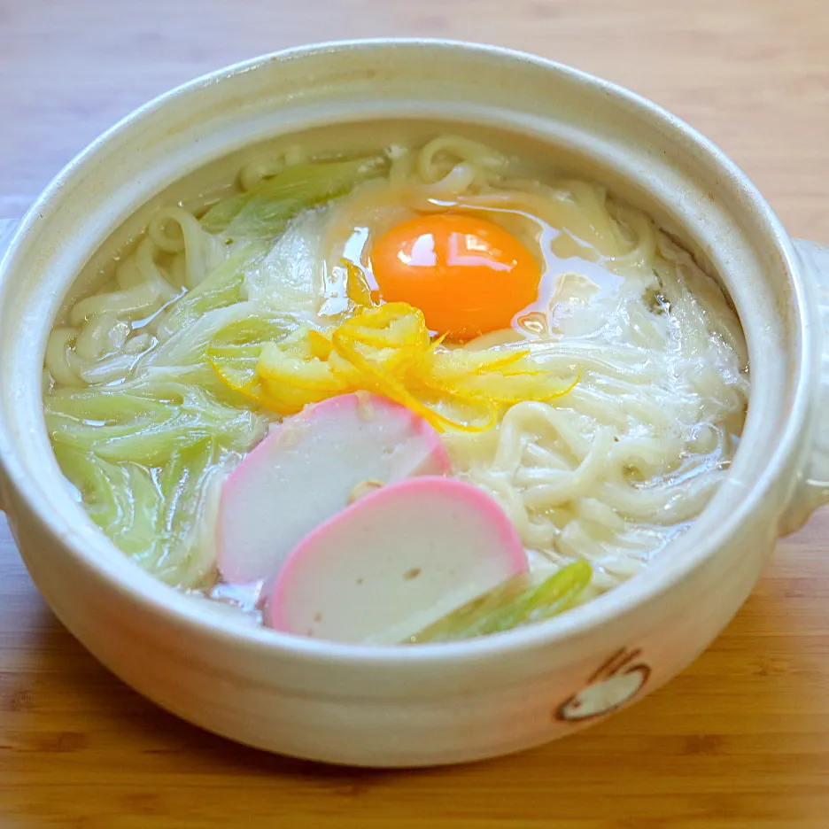 Snapdishの料理写真:ゆずかおる焼うどん|ROSE & ROSEさん