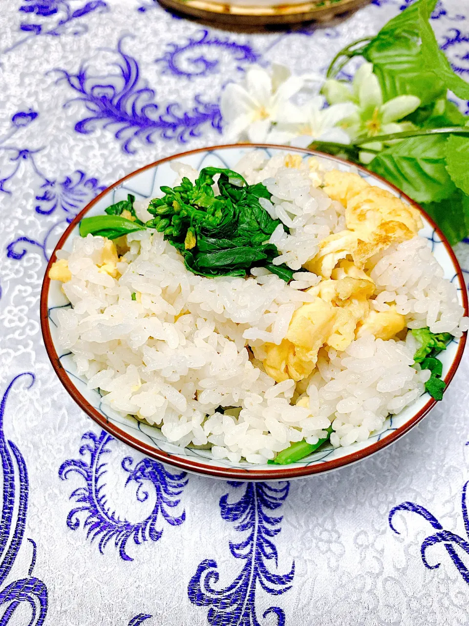 Snapdishの料理写真:アッチさんの料理 菜の花ごはん|❁︎na--na❁︎Nさん