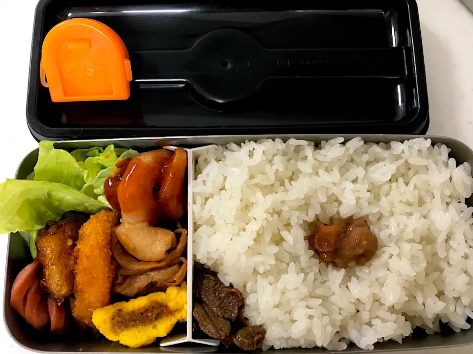 Snapdishの料理写真:#旦那様のお弁当|やすあけさん