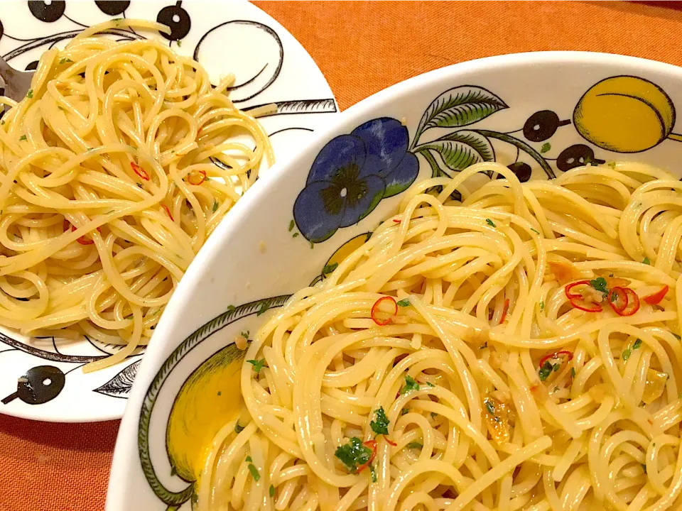 コラトゥーラ（Colatura）のペペロンチーノ🍴|Flowerさん