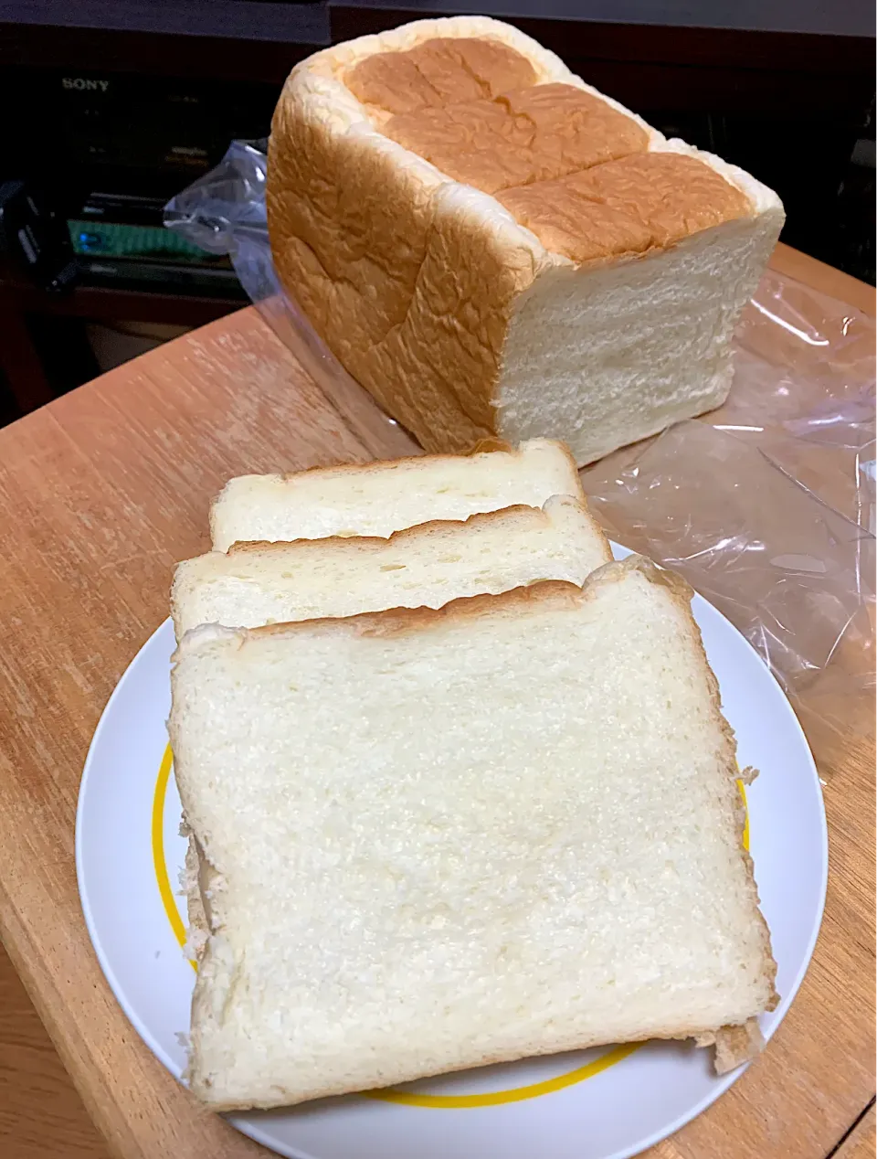 Snapdishの料理写真:純生食パン🍞|るみおんさん