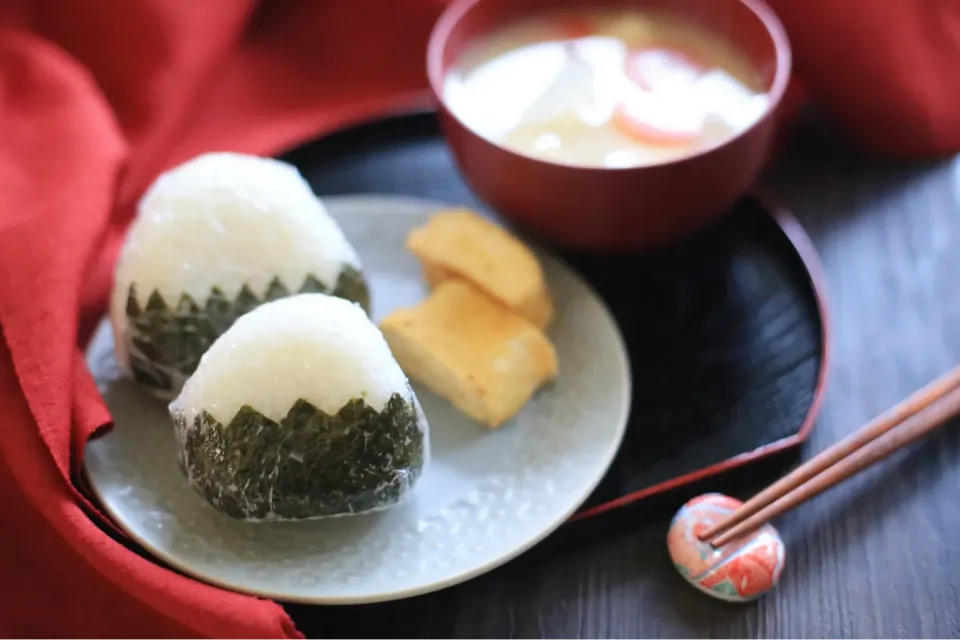 2019年ラスト！富士山おにぎりのワンプレート朝ごはん|ゆいか＊さくママさん