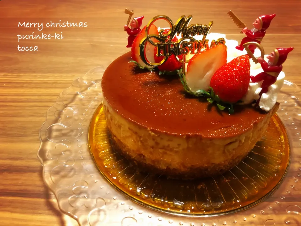 Snapdishの料理写真:ひかりママさんの料理 いつものプリンケーキ🙆|toccaさん