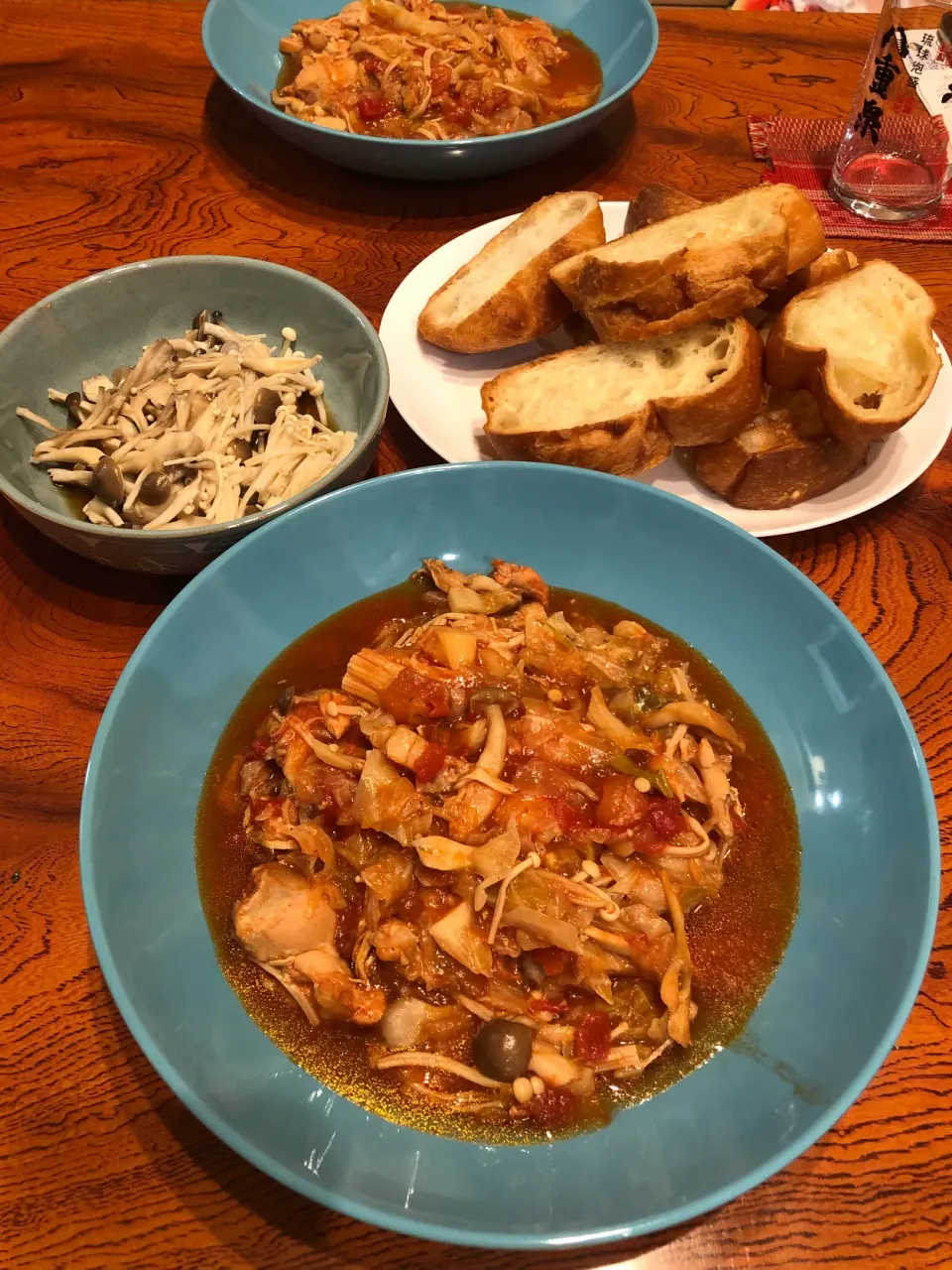 キャベツとトマトのチキンシチュー😋|すかラインさん