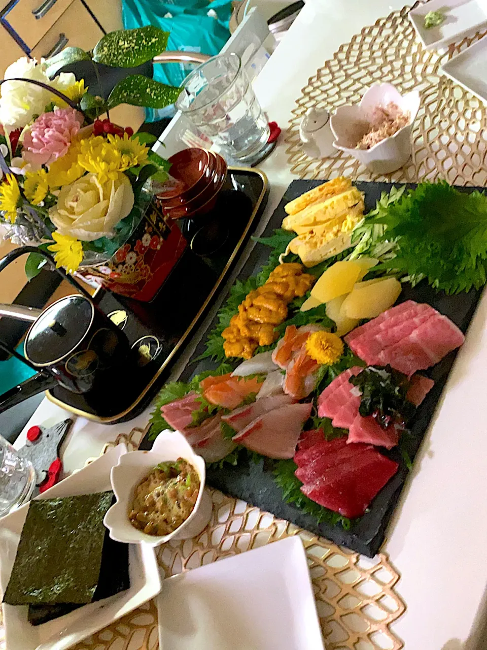 Snapdishの料理写真:♯毎年恒例♯年越し飯♯皆様良いお年を|あーたんさん