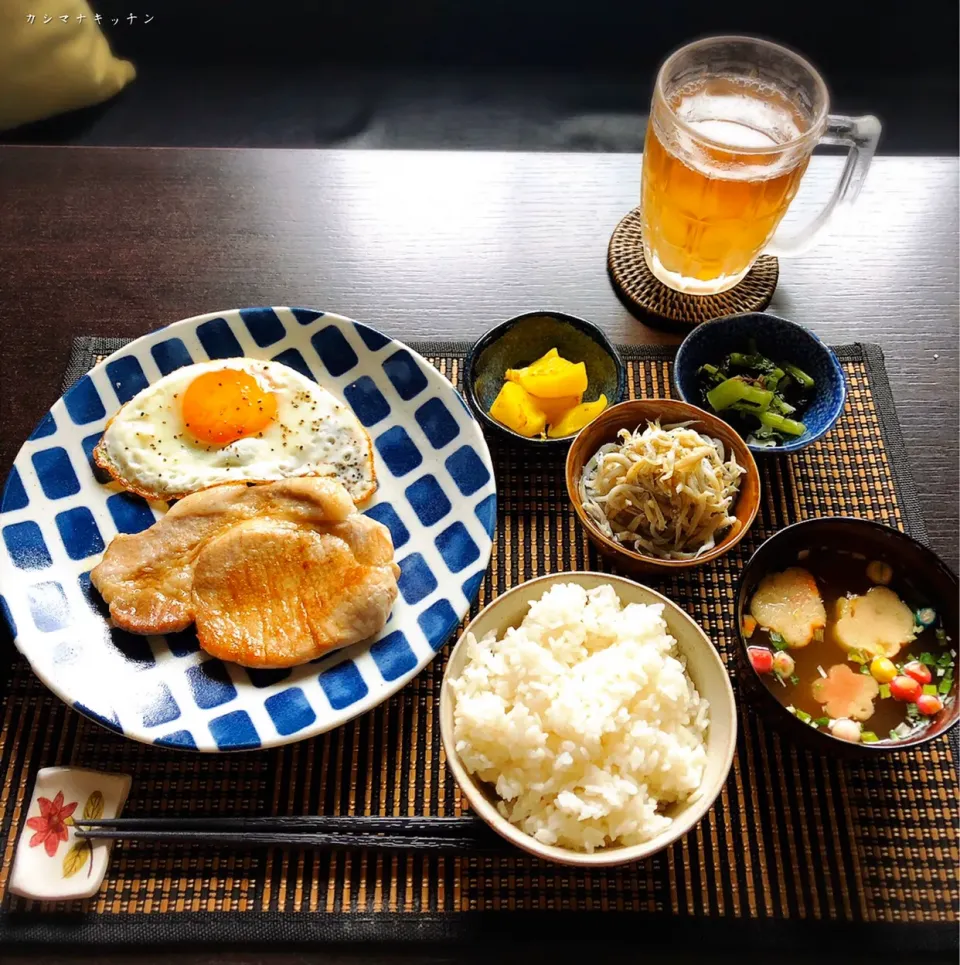 Snapdishの料理写真:朝ご飯|Kashimanakitchenさん