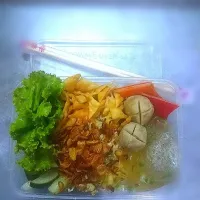 Mie Ayam Spesial + Bakso daging Ayam|gioさん