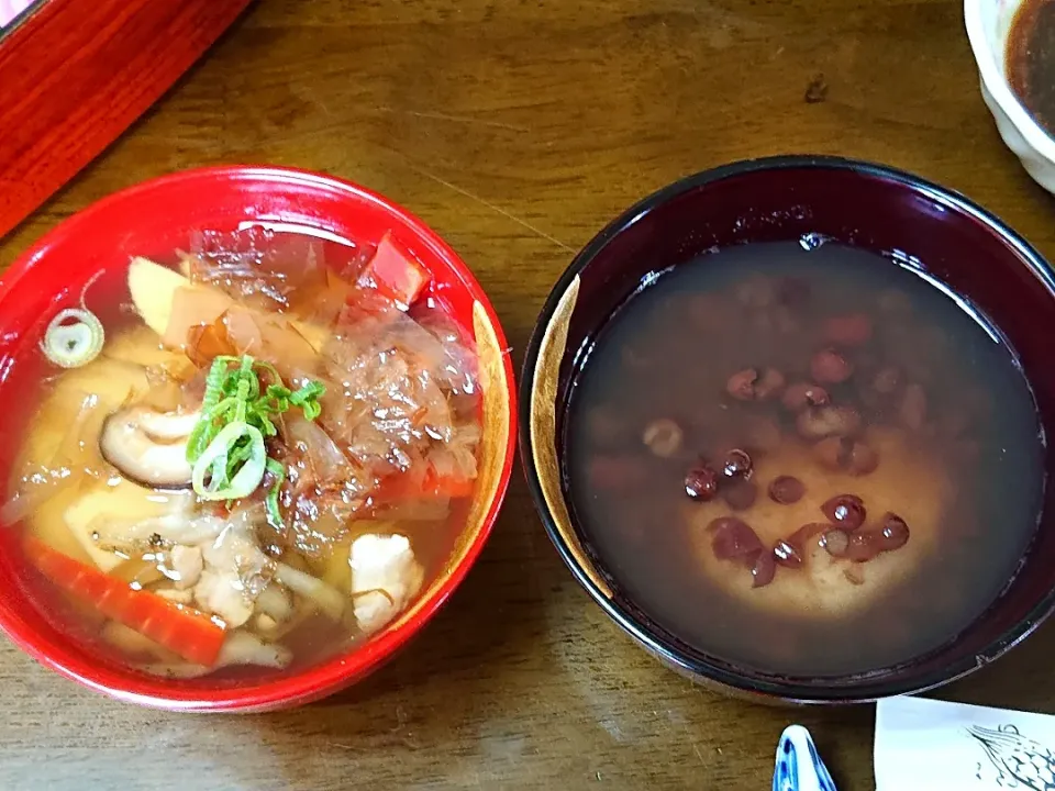 お雑煮＆ぜんざい|Dorothy memorable dishesさん