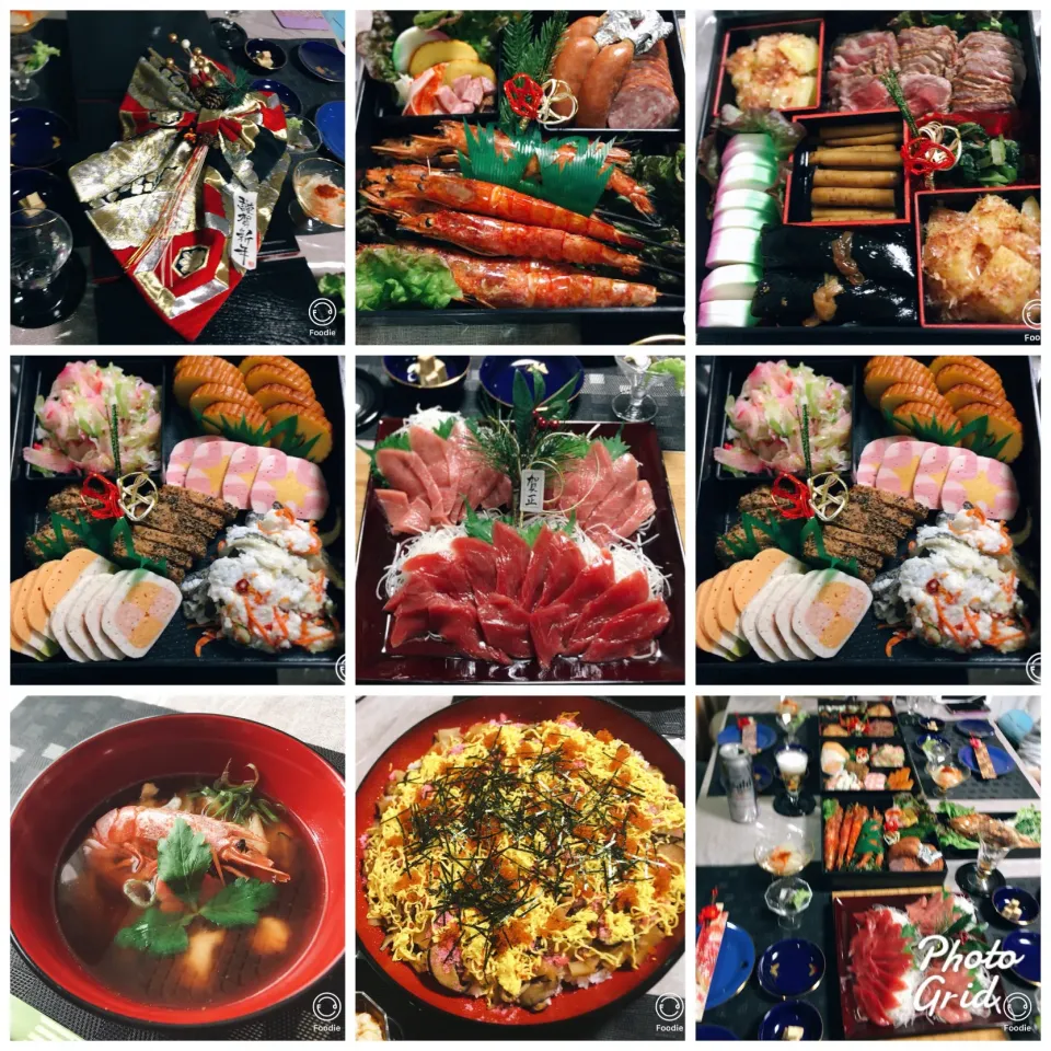 Snapdishの料理写真:私流のおせち料理でふ(*^^*)家族の好みを考え今風のおせち料理です(*^^*)|ランさん