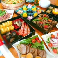 2020年お節風でおめでとう🎍🐭✨