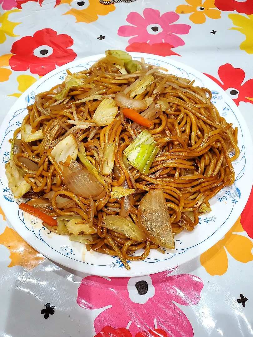 💝ご主人様の豪快焼きそば💝|まちまちさん