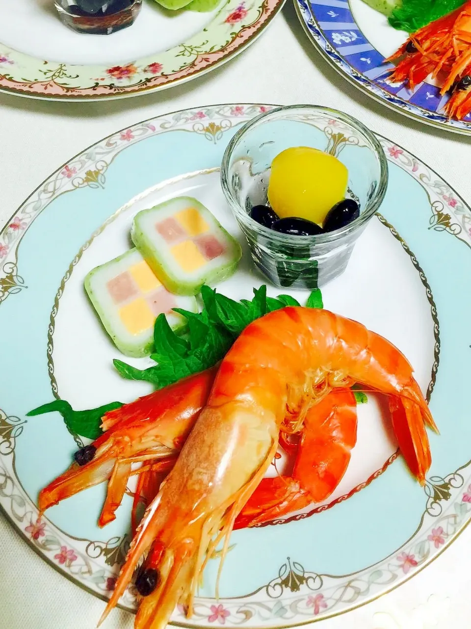 Snapdishの料理写真:saori2005さんのお正月☆おせち料理に！有頭海老の旨煮 #楽天レシピ|楽天レシピさん