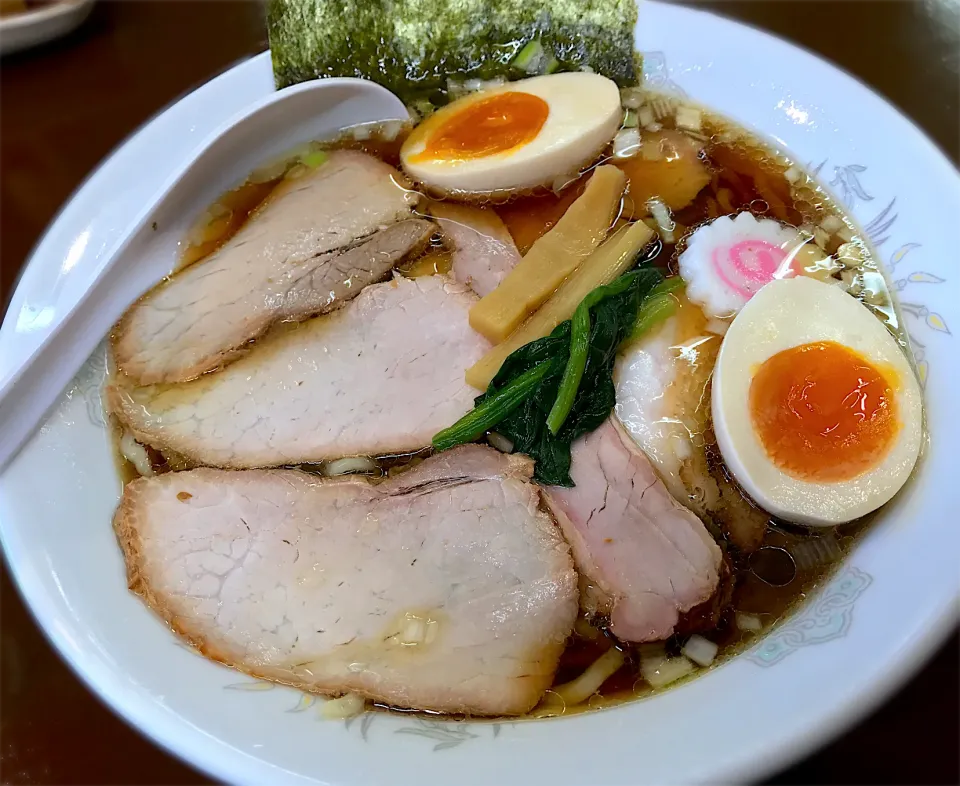 焼豚麺＋味付煮卵|toshi,I🍴さん