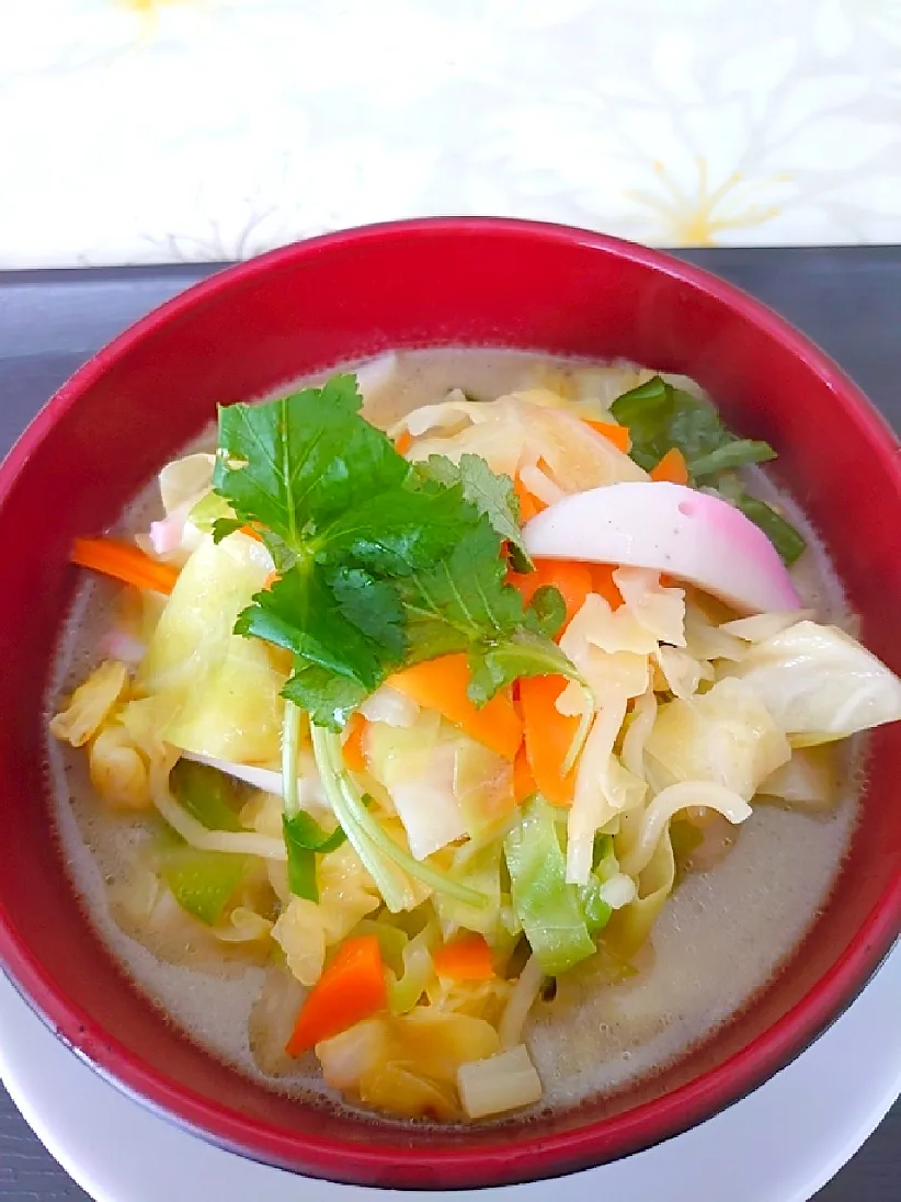 お昼はちゃんぽんにしました🍜|🍒ふみりん🍒さん