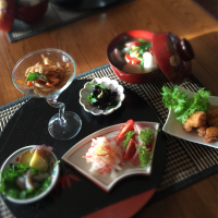 元旦🎍日の出と共に口取り肴で宴開始