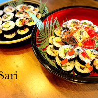 お正月の手巻き寿司